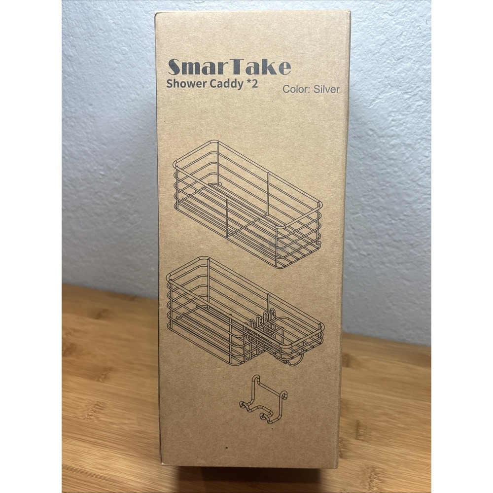 Smart Take Shower Caddy‎ 2 Silver